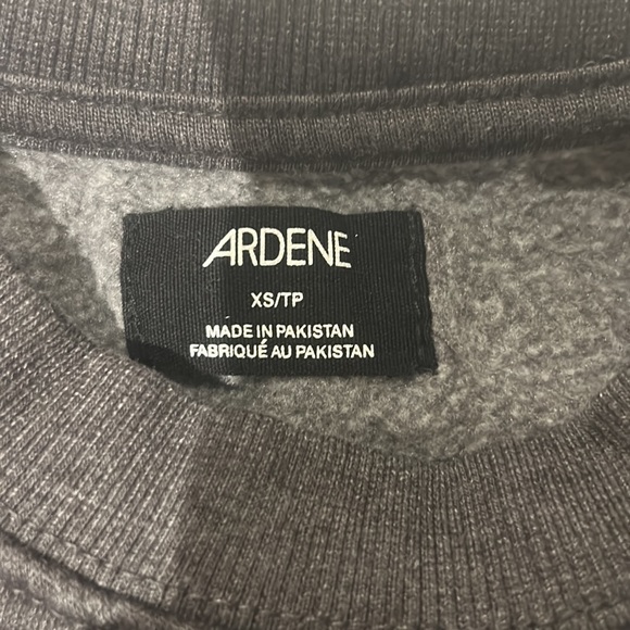 Brand new dark grey oversized Ardene crewneck. Size XS. (Soooo soft) - Picture 3 of 4